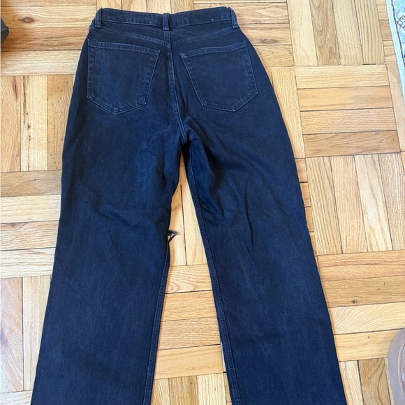 Abercrombie 90s Ripped Relaxed Jean High Rise Curve Love - Picture 5 of 7